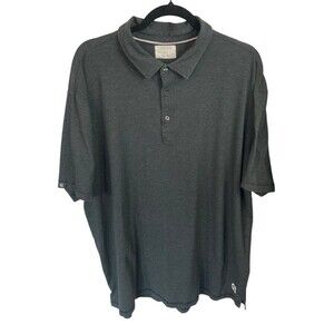 Linksoul Mens Gray Polo Shirt Size 2XL‎ Casual Golf